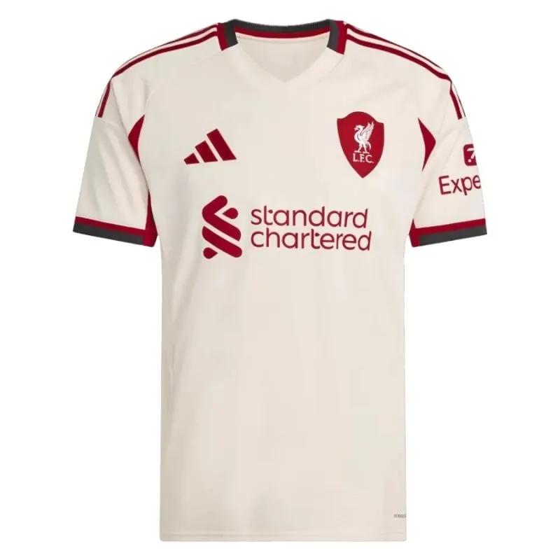 Liverpool ISAK 2025/26 Maglia Trasferta Bambini - Bianca