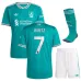 Liverpool WIRTZ 2025/26 Maillot Third Enfant - Vert