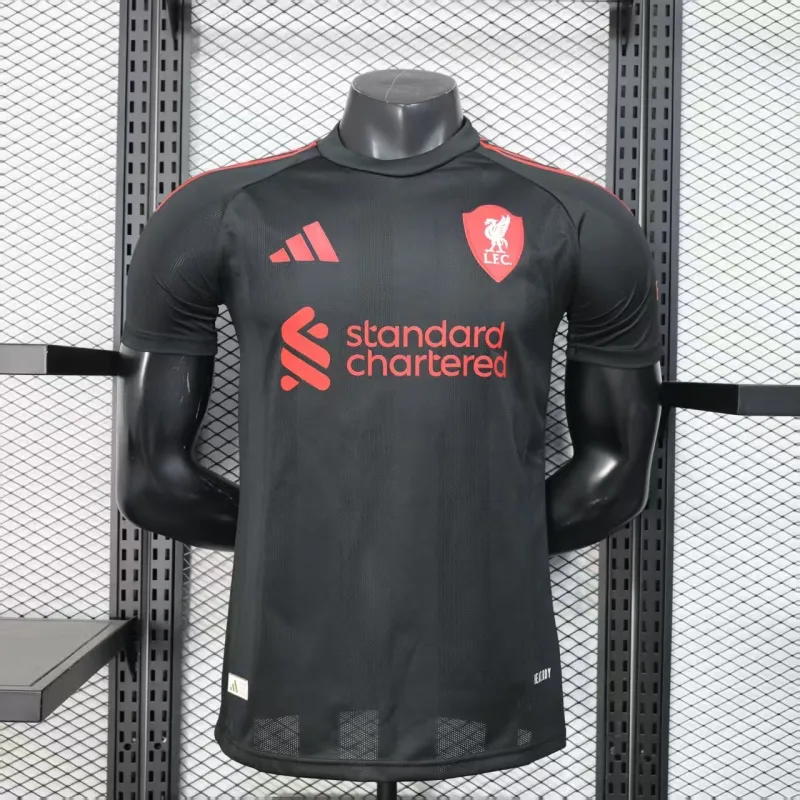 Liverpool 2025/26 Special Edition Player Jersey - Black