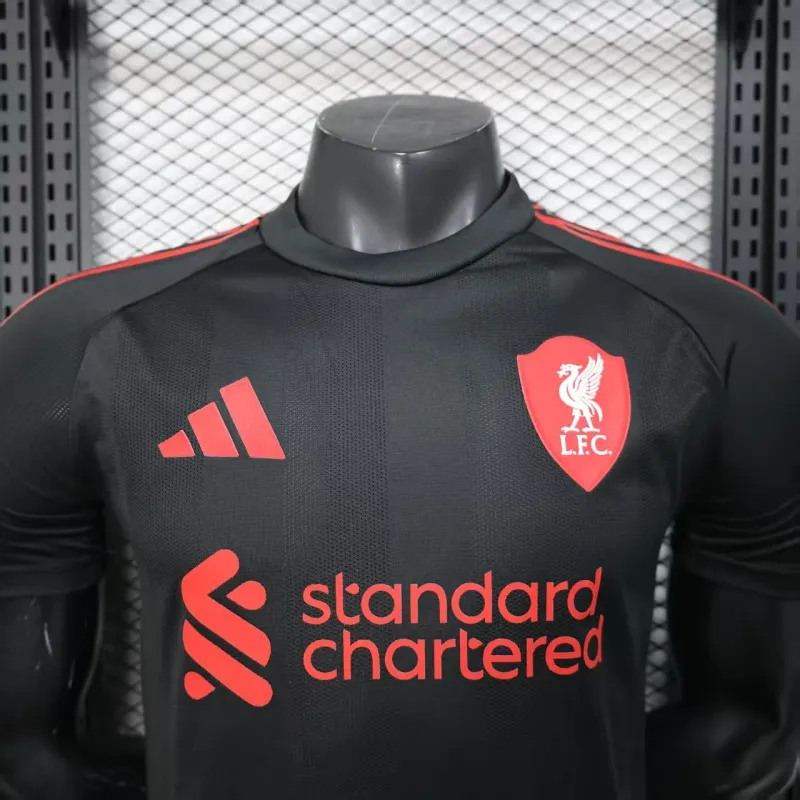 Liverpool 2025/26 Special Edition Player Jersey - Black