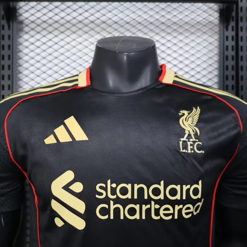 Liverpool 2025/26 Special Edition Player Jersey - Black