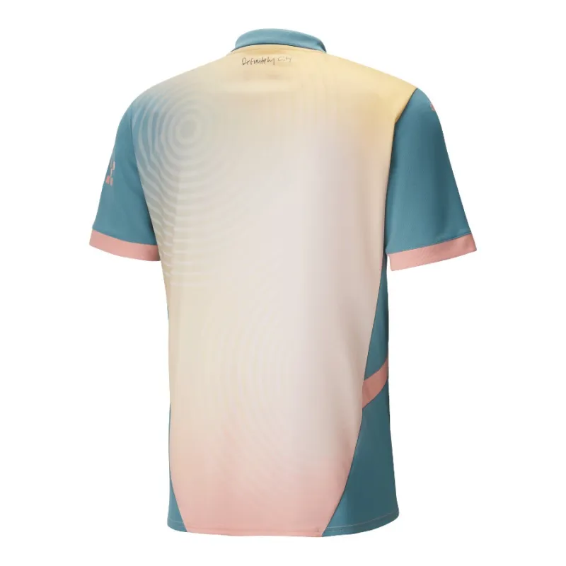 Manchester City 2024/25 Fourth Jersey - Blue/Pink
