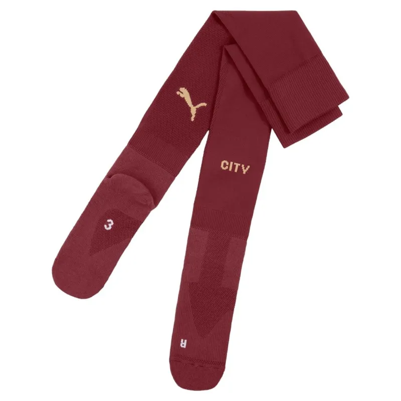 Manchester City Kids' Third Kit 2024/25 - Burgundy