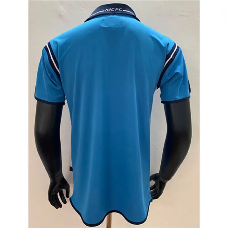 Manchester City 2001/02 Retro Home Jersey - Blue