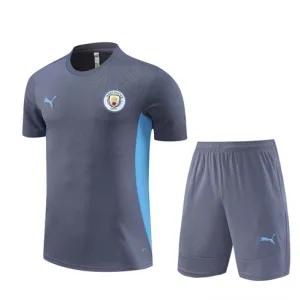 Manchester City 2024/25 Training Jersey & Shorts - Dark Gray