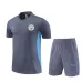 Manchester City 2024/25 Training Jersey & Shorts - Dark Gray
