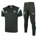 Manchester City 2024/25 Training Shirt and Trousers - Army Green