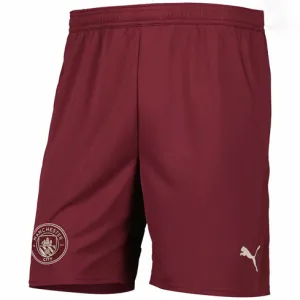 Manchester City 2024/25 Third Shorts - Burgundy