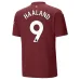 HAALAND Manchester City 2024/25 Third Jersey - Burgundy