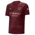 FODEN Manchester City Kids' Third Jersey Set 2024/25 - Burgundy