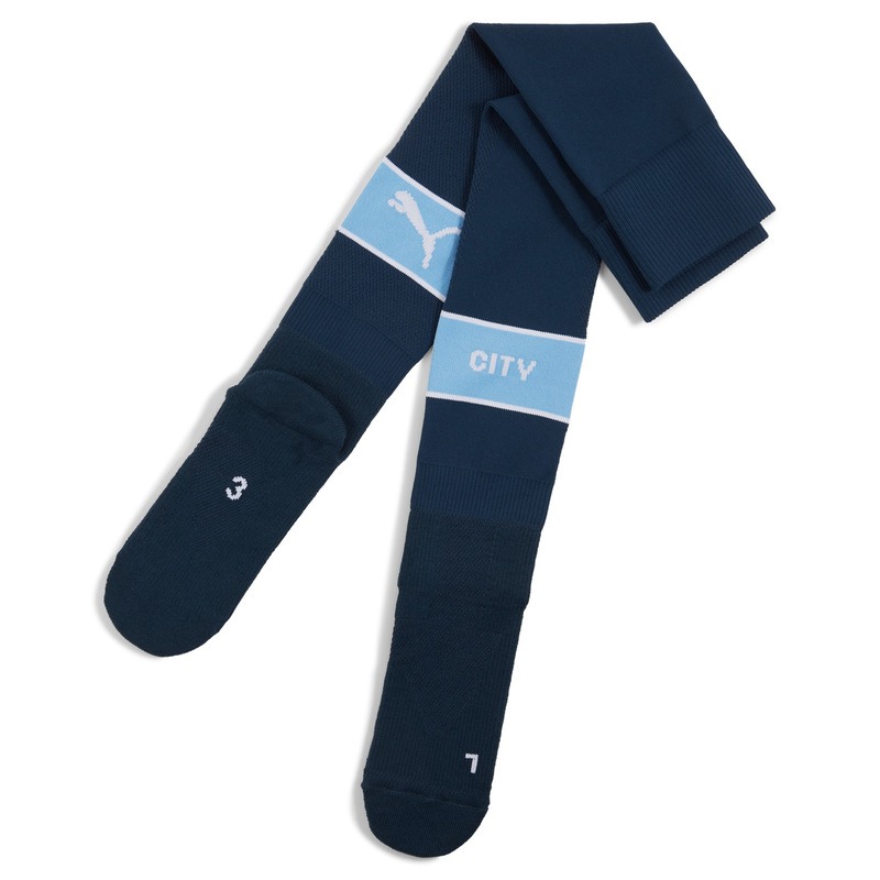 Manchester City 2024/25 Home Football Socks - Blue