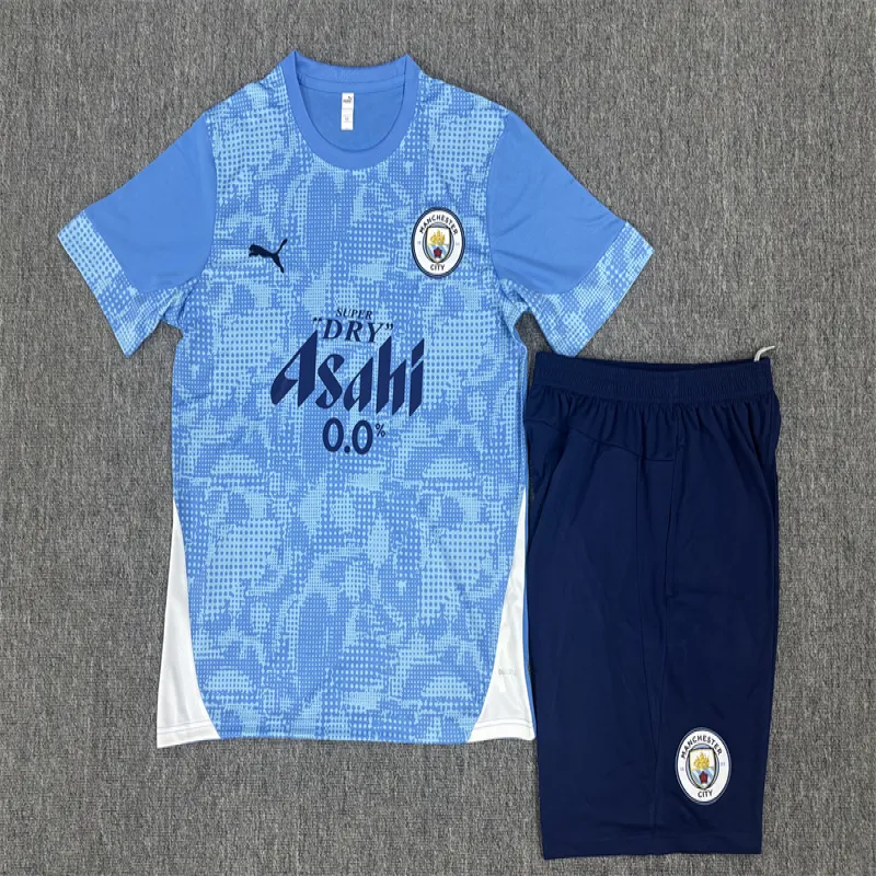 Manchester City 2025/26 Kids Training Set blue