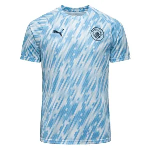 Manchester City 2025/26 Pre-Match Jersey - Blue