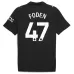 Manchester City FODEN 2025/26 Away Jersey - Black