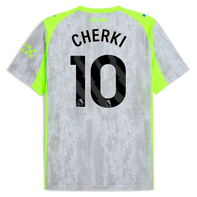 Manchester City CHERKI 2025/26 Third Jersey - Grey
