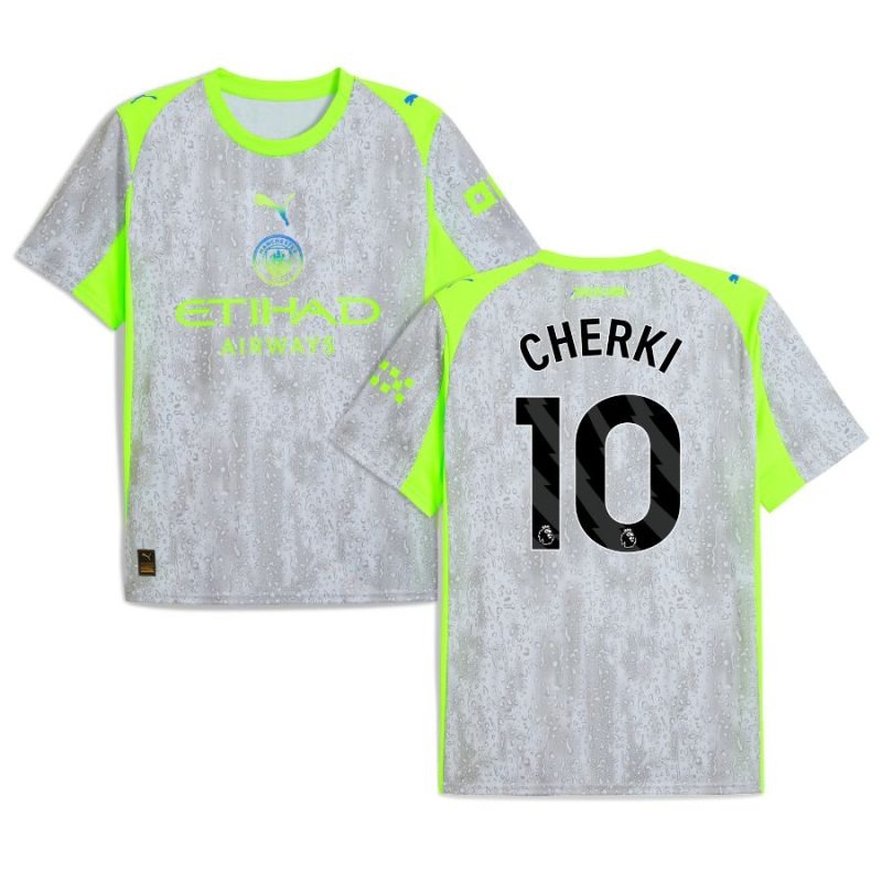 Manchester City CHERKI 2025/26 Third Jersey - Grey