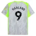 Manchester City HAALAND 2025/26 Third Kids Kit - Grey