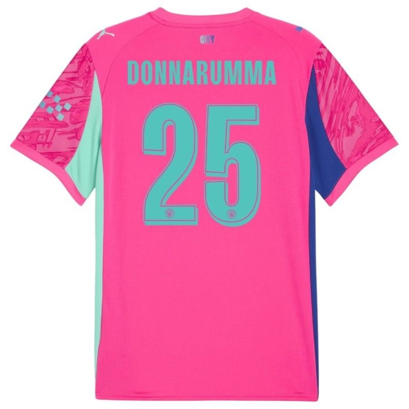 Manchester City DONNARUMMA 2025/26 Goalkeeper Kit - Pink