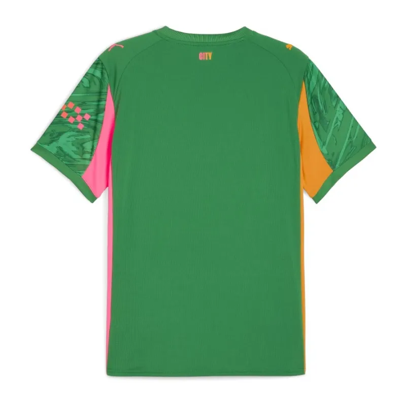 Manchester City 2025/26 Kids' Goalkeeper Jersey - Green