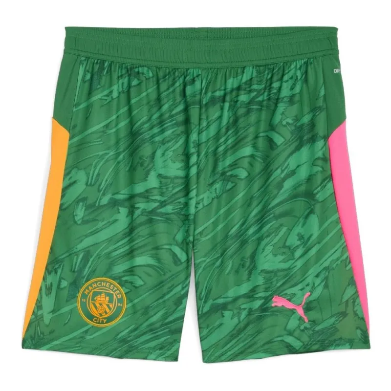 Manchester City 2025/26 Kids Goalkeeper Kit + Shorts - Green