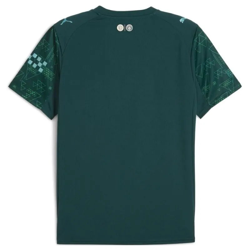 Manchester City 2025/26 Fourth Kids Kit - Green