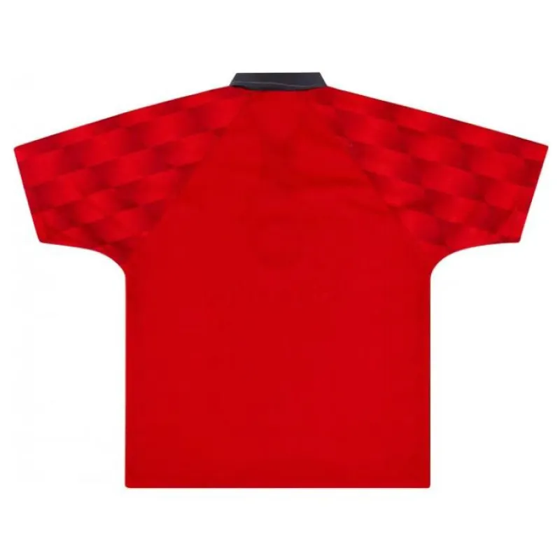 Manchester United 1996 1998 Retro Home Jersey - Red