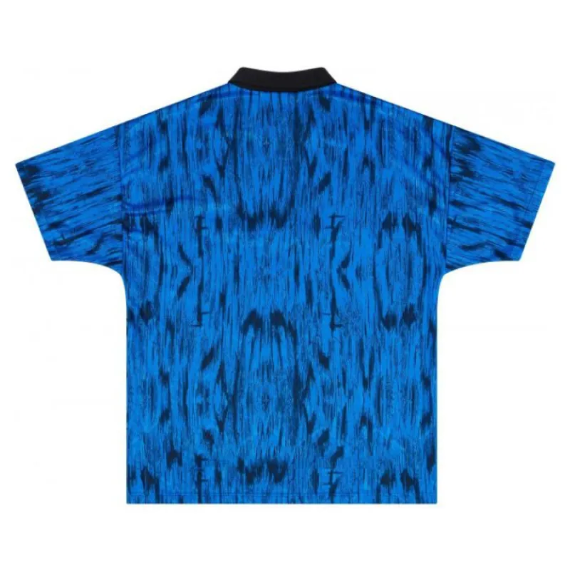 Manchester United 1992/93 Retro Away Jersey - Blue