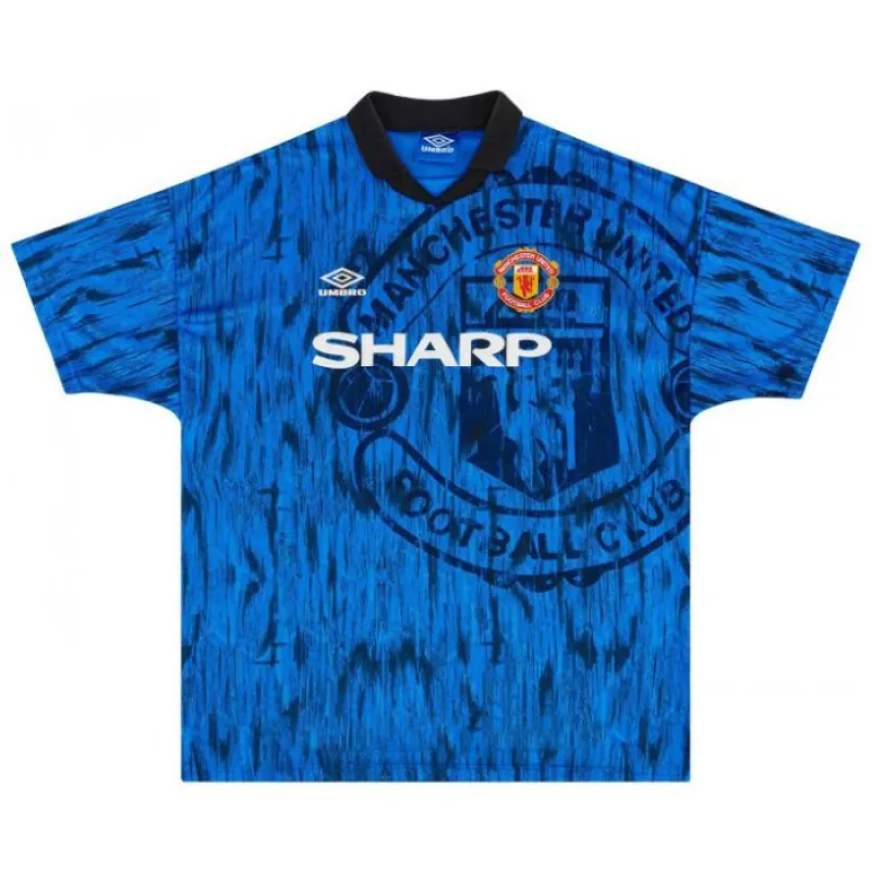 Manchester United Eric Cantona 1992/93 Away Retro Jersey