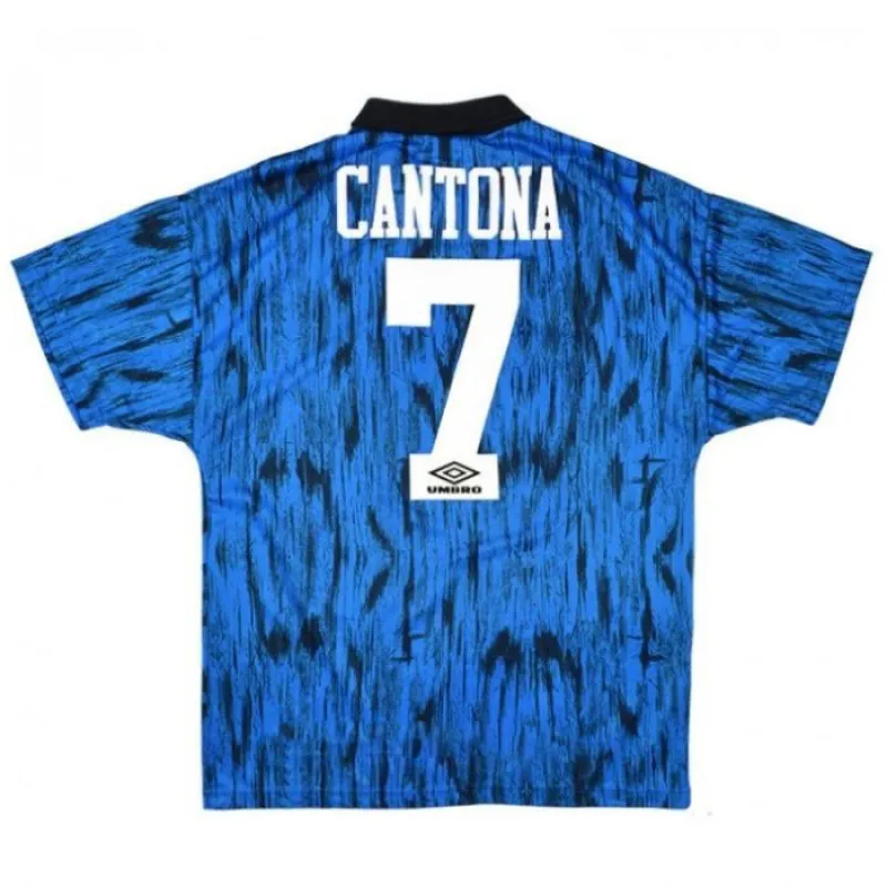 Manchester United Eric Cantona 1992/93 Away Retro Jersey