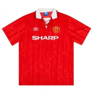 Manchester United 1992 1994 Retro Home Jersey - Red