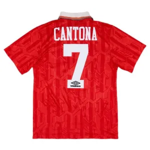 Eric Cantona Manchester United 1992/94 Retro Home Jersey