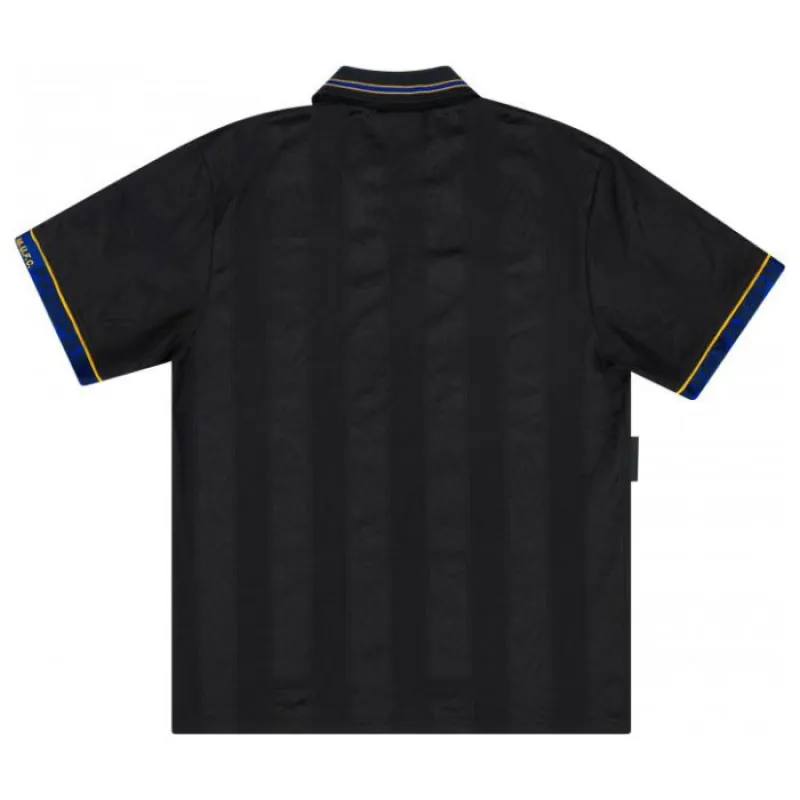 Manchester United 1993 1995 Retro Away Jersey - Black
