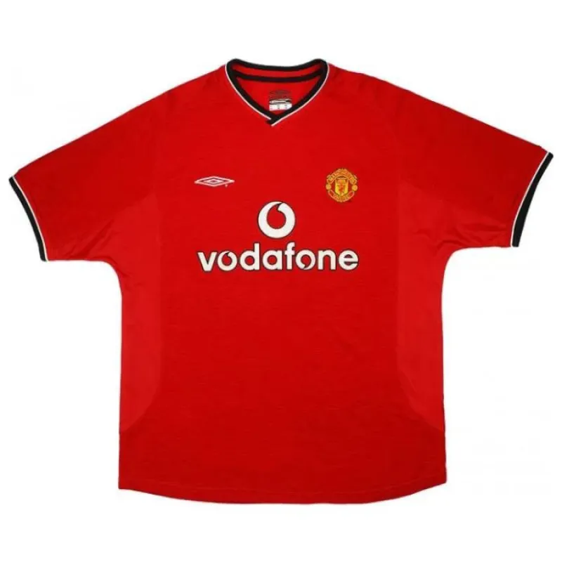 Manchester United STAM 2000/01 Retro Home Jersey - Red