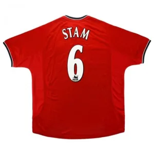 Manchester United STAM 2000/01 Retro Home Jersey - Red