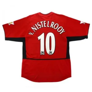 Manchester United V.NISTELROOY 2004 2006 Retro Home Jersey - Red