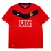Manchester United BERBATOV 2009/10 Retro Home Jersey - Red