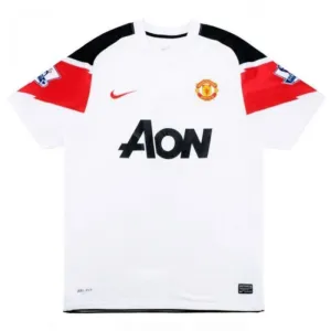 Manchester United 2010 2012 Retro Away Jersey - White
