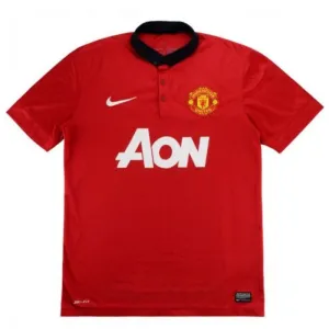 Manchester United 2013/14 Retro Home Jersey - Red