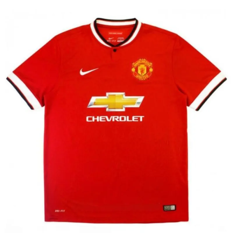 Manchester United 2014/15 Retro Home Jersey - Red