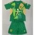 Manchester United 2024/25 Kids Goalkeeper Kit – Green