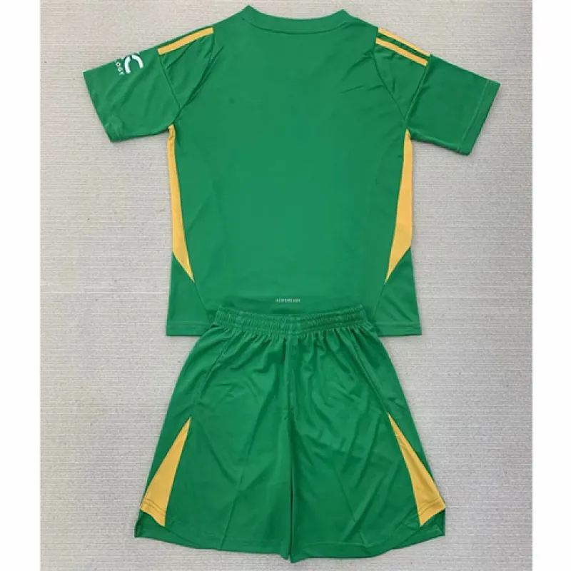 Manchester United 2024/25 Kids Goalkeeper Kit – Green
