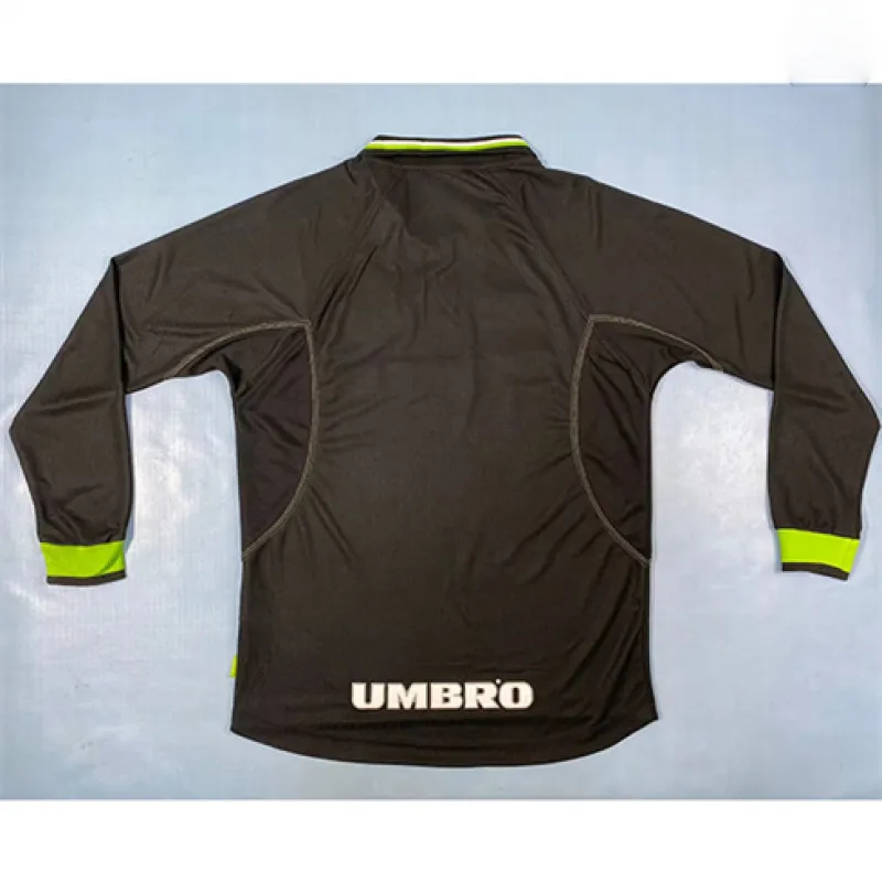 Manchester United 1998/99 Long Sleeve Retro Jersey - Black