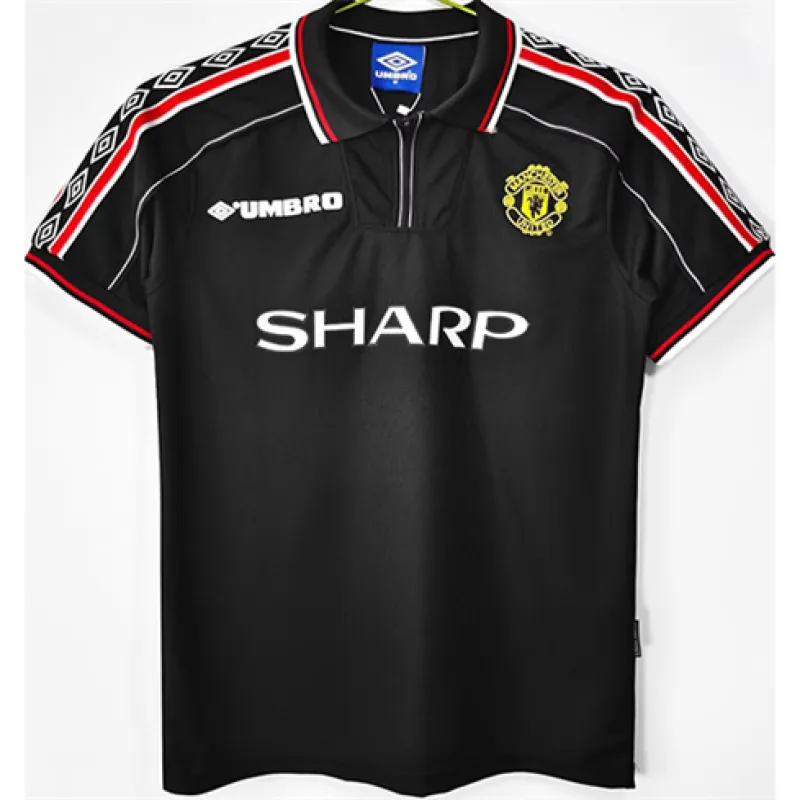 Manchester United 1998/99 Retro Jersey - Black