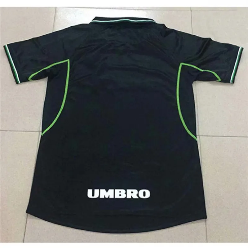 Manchester United 1998 Away Retro Jersey - Black