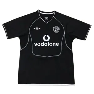 Manchester United 2000 - 02 Away Retro Jersey - Black