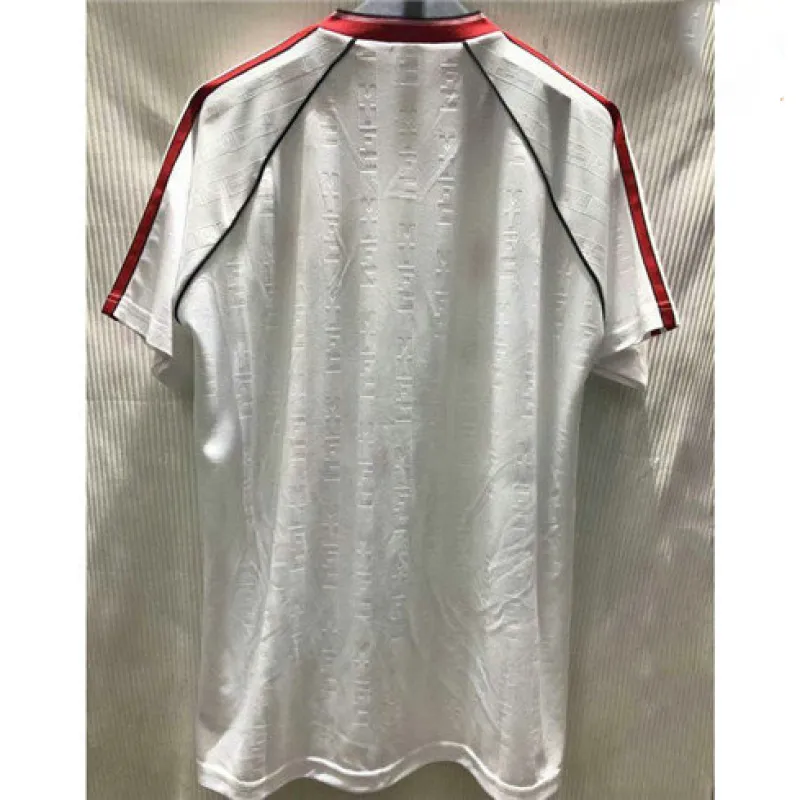 Manchester United 1988 Away - White Retro Jersey