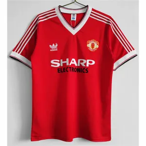 Manchester United 1983 Home Retro Jersey - Red