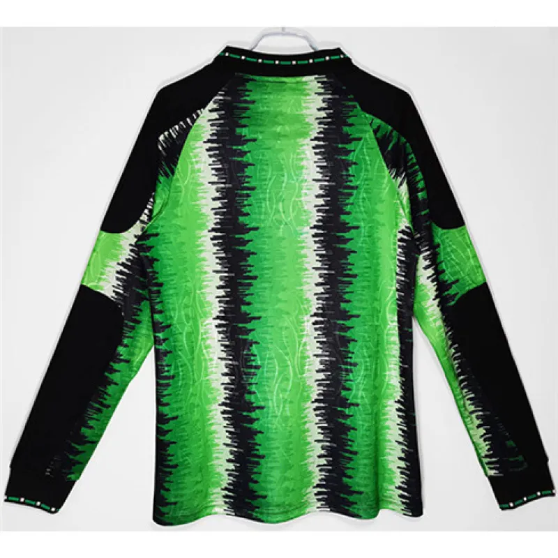 Manchester United Goalkeeper's Long-Sleeve Retro Jersey 1990/91 - Green/Black