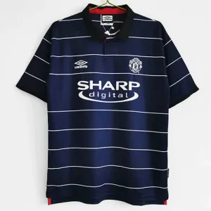 Manchester United 1999/00 Away Retro Soccer Jersey