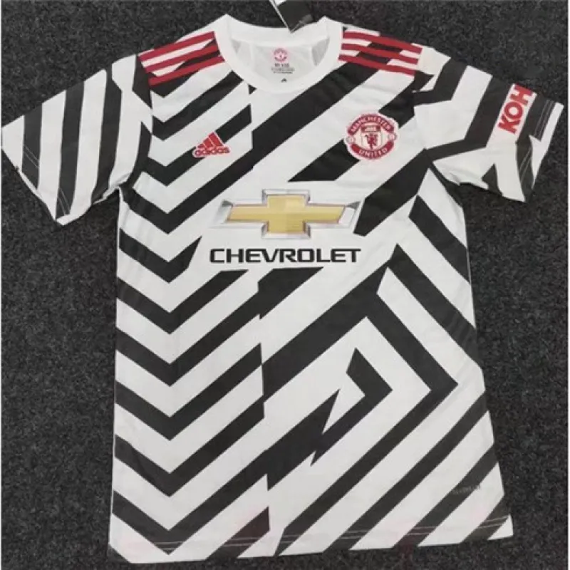 Manchester United 2020/21 Retro Third Jersey - White